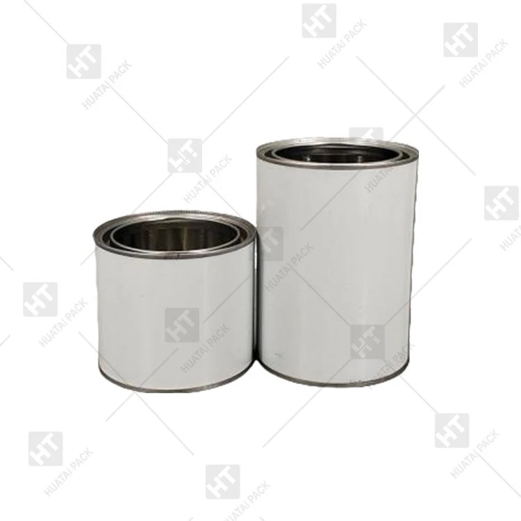 Small Round Tin Can For Paint