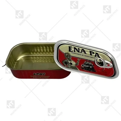125g Boş Sardalya Konservesi