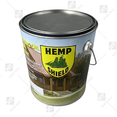 Boş Metal Boya Kutuları